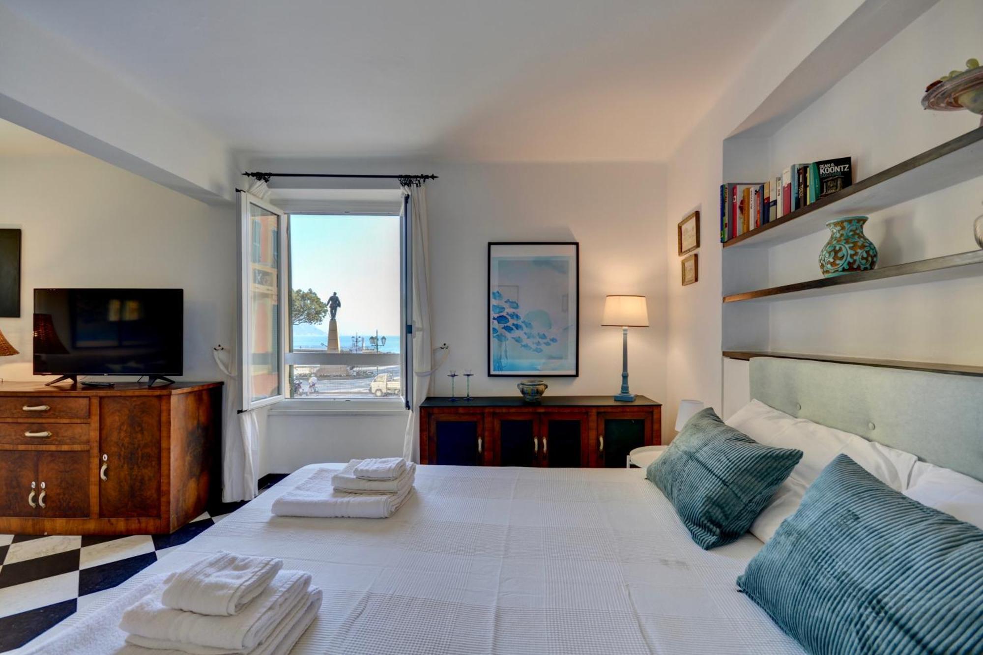 산타마르게리타리구레 Balcony Sea View 아파트 외부 사진